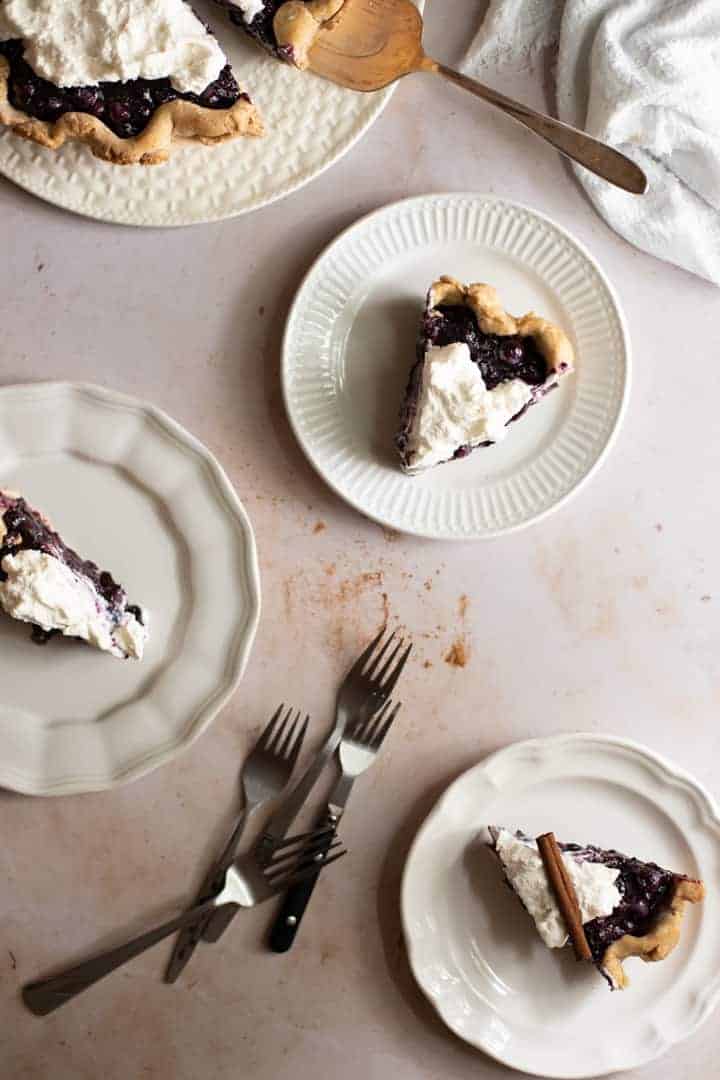 maine blueberry pie