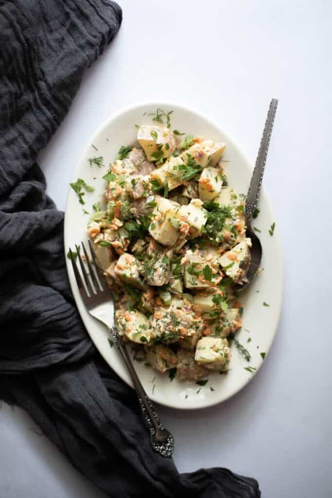 healthy potato salad