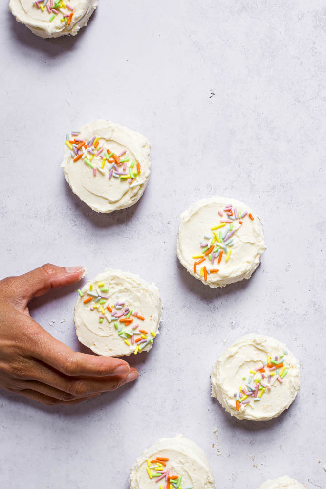Vanilla cakelet recipe